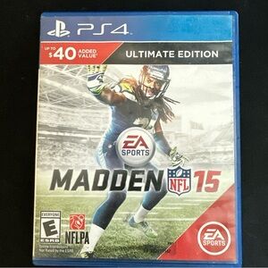 Madden NFL 15 Ultimate Edition for PS4 - Blue Case